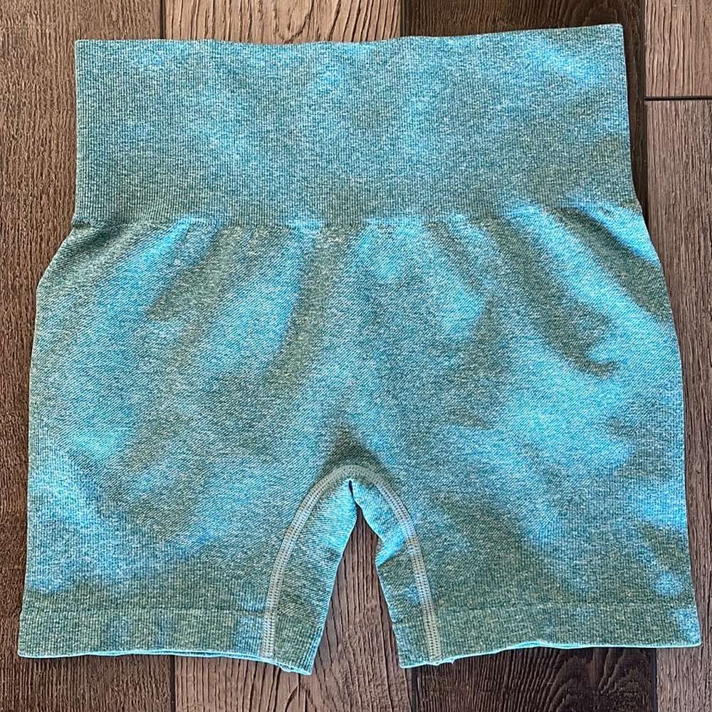 Amazon teal blue shorts